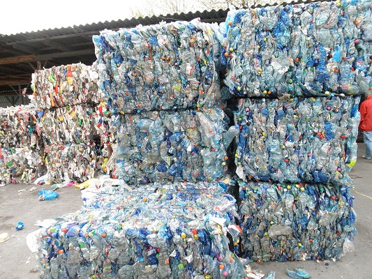 COMPACTED PET BOTTLES-WASTE MANAGEMENT